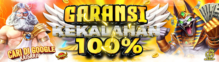 GARANSI KEKALAHAN 100%