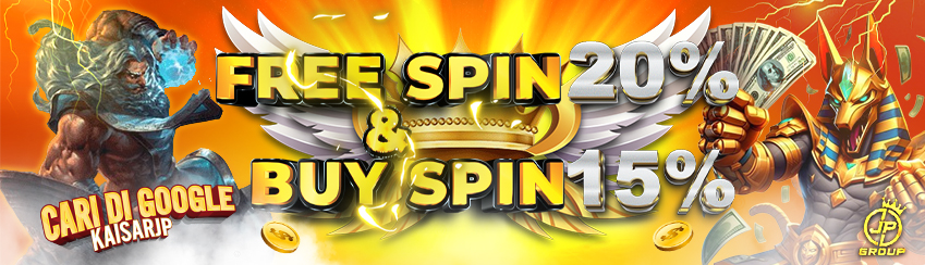 EVENT FREE SPIN 20% BUY SPIN 15%